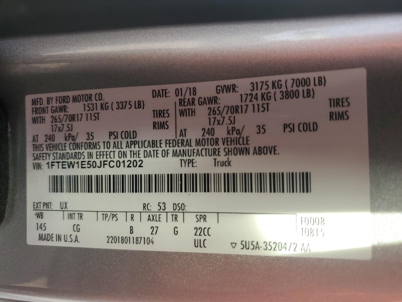 FORD F-150 SUPERCREW