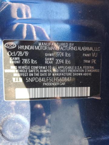 2020 HYUNDAI ELANTRA SEL #3278931049