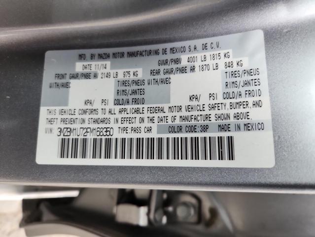 2015 MAZDA 3 SPORT #3284694324