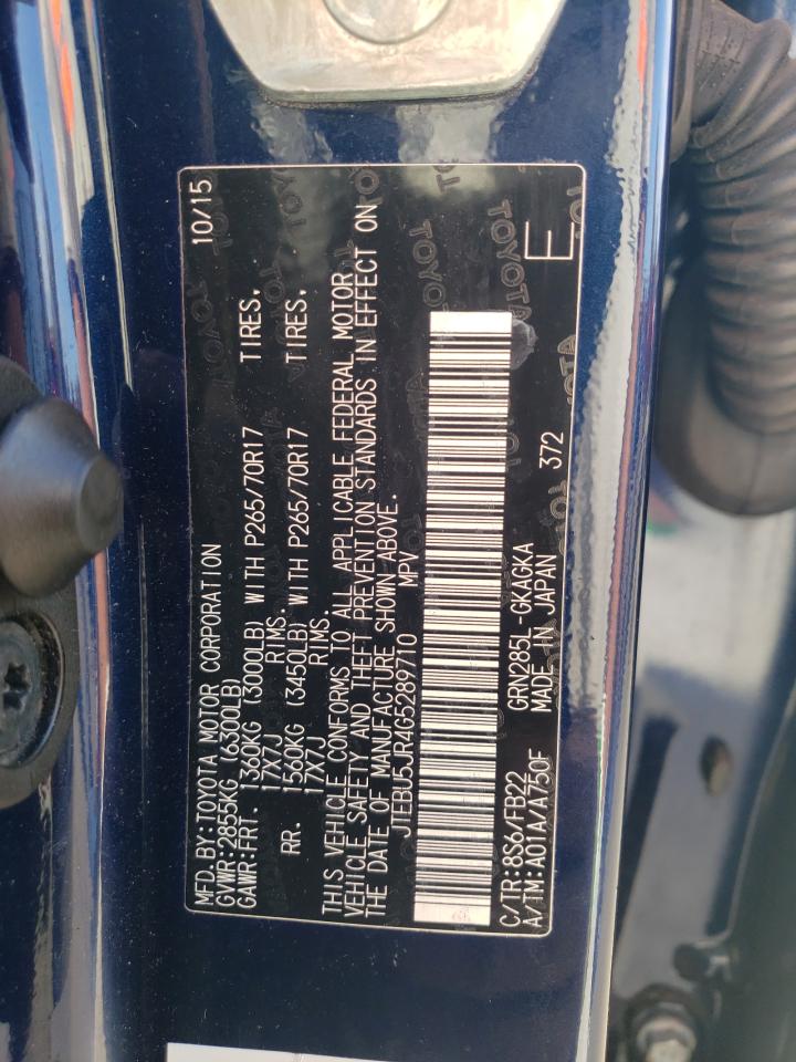 TOYOTA 4RUNNER SR5/SR5 PREMIUM