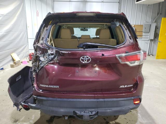2016 TOYOTA HIGHLANDER - 5TDJKRFH4GS227313