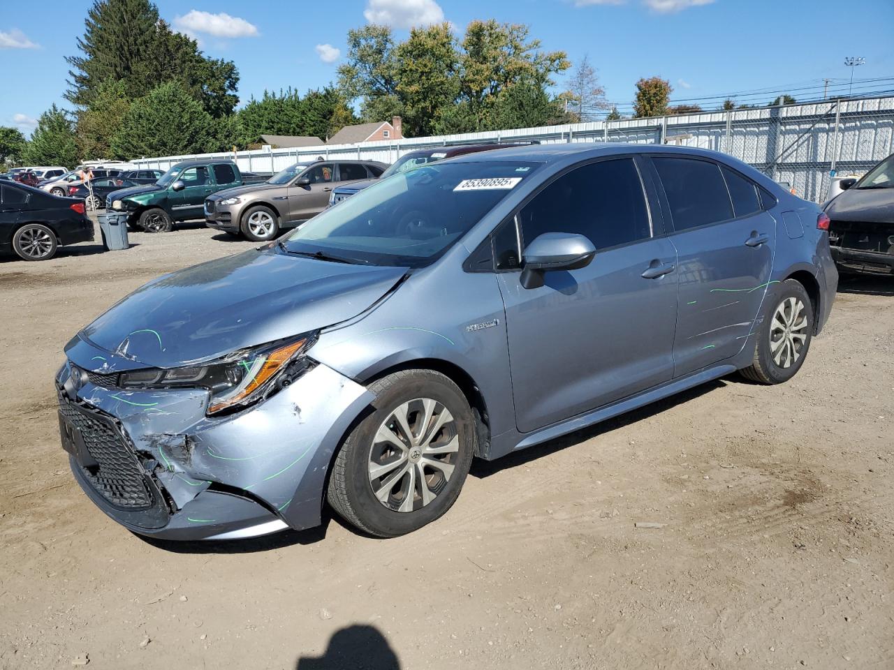 Lot #3301801373 2020 TOYOTA COROLLA LE