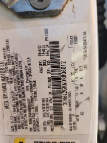 2013 LINCOLN MKZ - 3LN6L2GK6DR806012