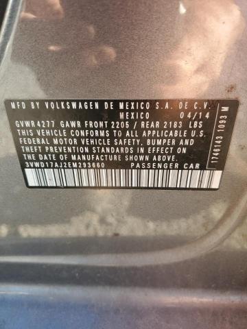 2014 VOLKSWAGEN JETTA SE - 3VWD17AJ2EM293660