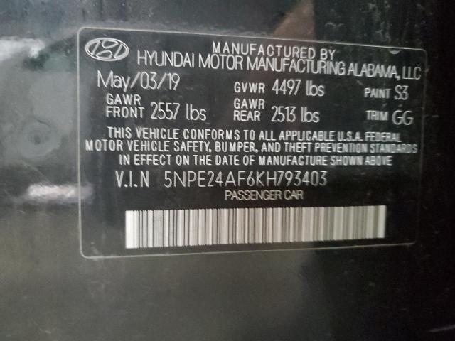 2019 HYUNDAI SONATA SE - 5NPE24AF6KH793403