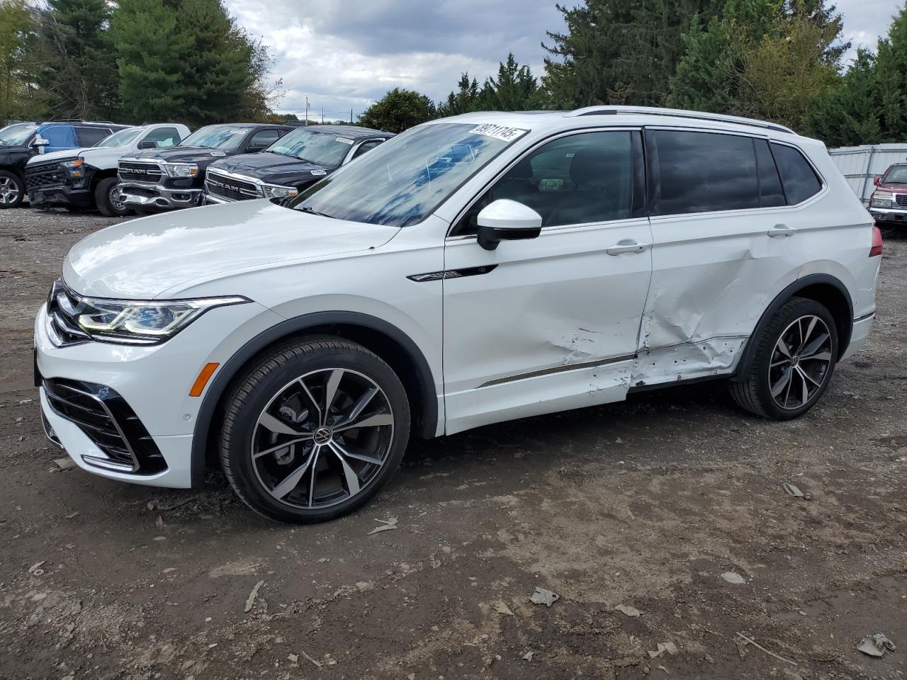 Lot #3301801383 2022 VOLKSWAGEN TIGUAN SEL