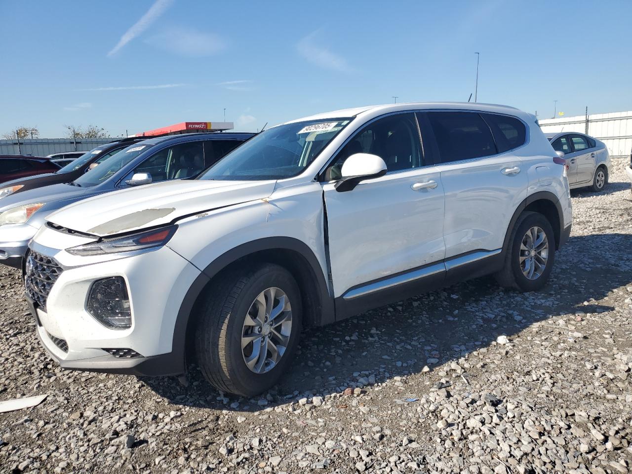 Lot #3290304205 2019 HYUNDAI SANTA FE S