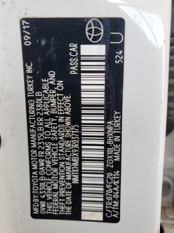 2018 TOYOTA C-HR XLE #3315923094