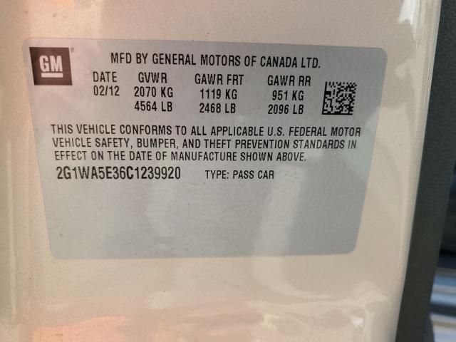 2012 CHEVROLET IMPALA LS - 2G1WA5E36C1239920