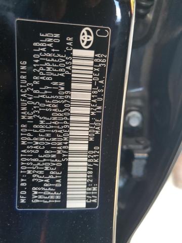 2023 TOYOTA COROLLA LE 5YFB4MDE9PP030799