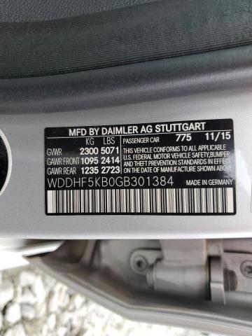 2016 MERCEDES-BENZ E 350 - WDDHF5KB0GB301384