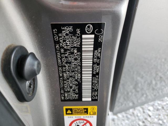 2015 LEXUS ES300H JTHBW1GGXF2094318