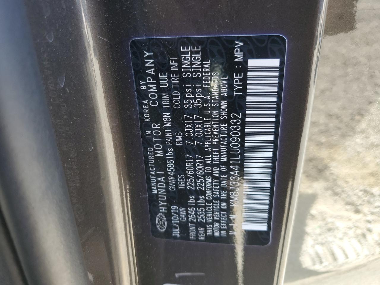 HYUNDAI TUCSON LIMITED