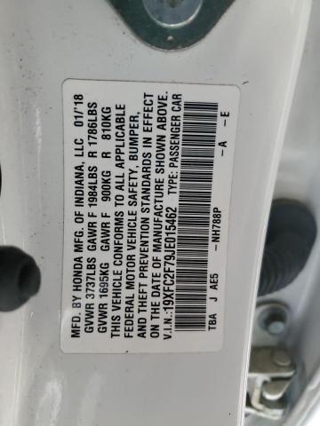 2018 HONDA CIVIC EX #3291423143