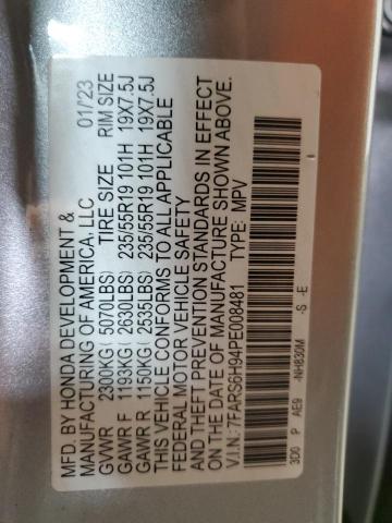 2023 HONDA CR-V SPORT TOURING 7FARS6H94PE008481