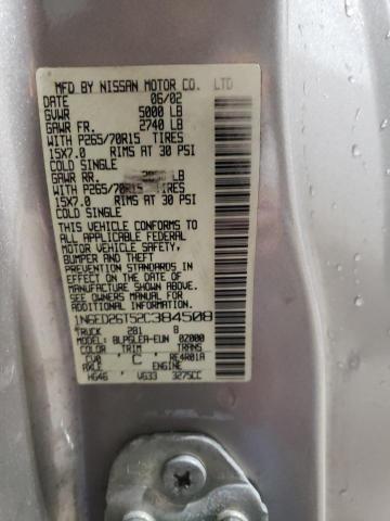 2002 NISSAN FRONTIER K #3301961436