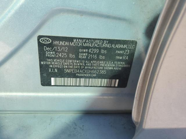 2013 HYUNDAI SONATA GLS - 5NPEB4ACXDH662385