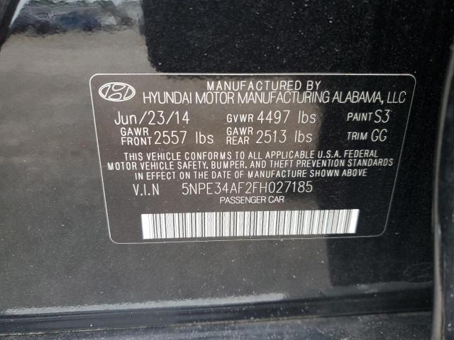 2015 HYUNDAI SONATA SPORT - 5NPE34AF2FH027185