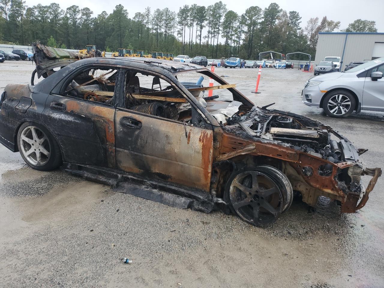 Lot #3275534728 2007 SUBARU IMPREZA WR