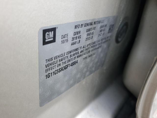 2016 CHEVROLET MALIBU LIM 1G11C5SA3GF148884