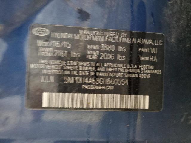 2016 HYUNDAI ELANTRA SE #3270770865