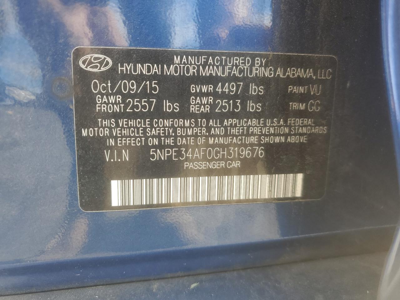 HYUNDAI SONATA SPORT