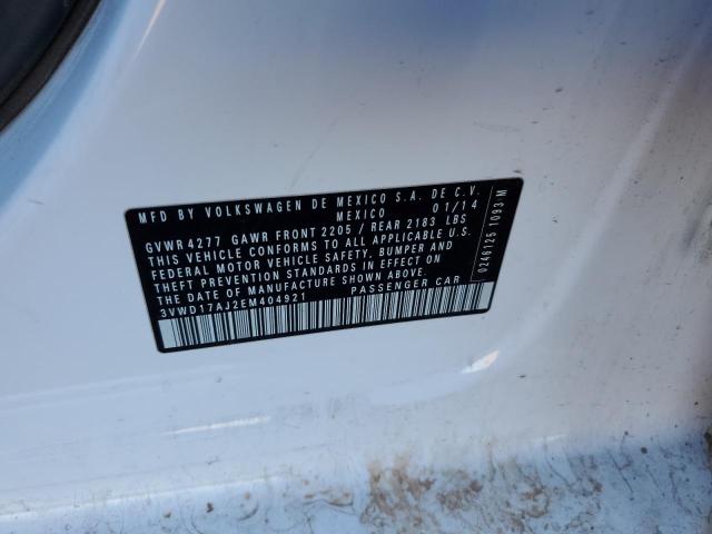 2014 VOLKSWAGEN JETTA SE #3302918046