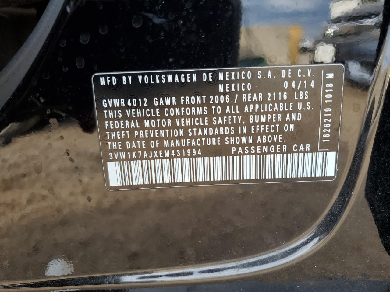 VOLKSWAGEN JETTA BASE