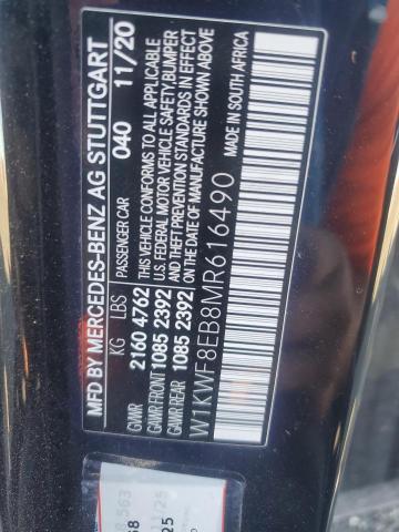 2021 MERCEDES-BENZ C 300 4MAT - W1KWF8EB8MR616490