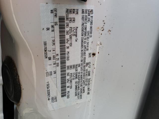 2017 FORD C-MAX TITA 1FADP5DU4HL106331