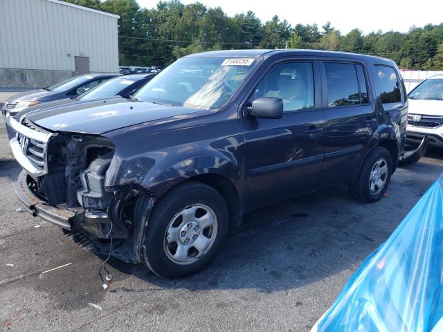 Global Auto Auctions: 2012 HONDA PILOT LX