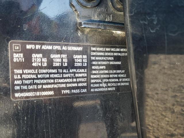 2011 BUICK REGAL CXL - W04GN5EC1B1098995