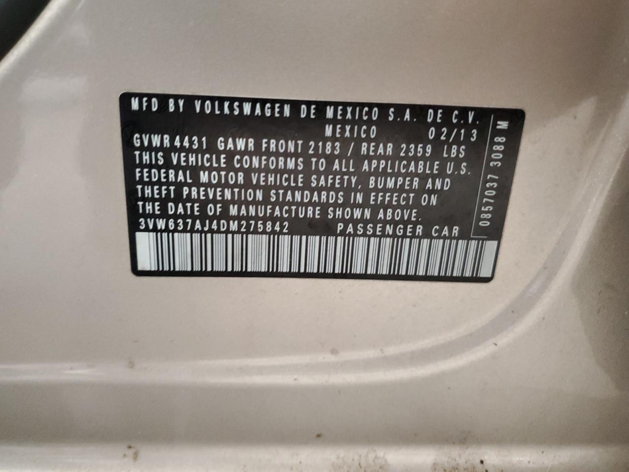 VOLKSWAGEN JETTA HYBRID