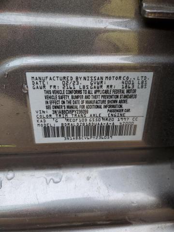 2023 NISSAN SENTRA SV #3292378278