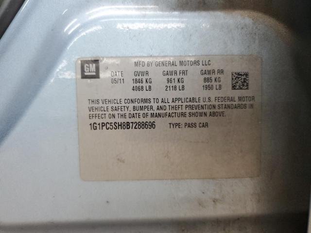 2011 CHEVROLET CRUZE LS - 1G1PC5SH8B7288696