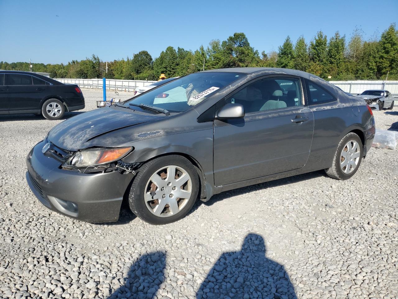Lot #3296223424 2007 HONDA CIVIC LX
