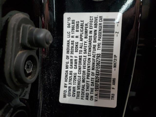 2015 HONDA CIVIC EX - 19XFB2F8XFE062793