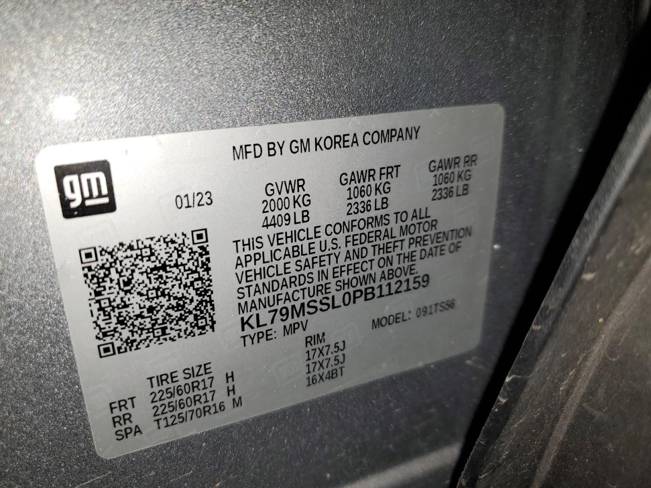 CHEVROLET TRAILBLAZER ACTIV