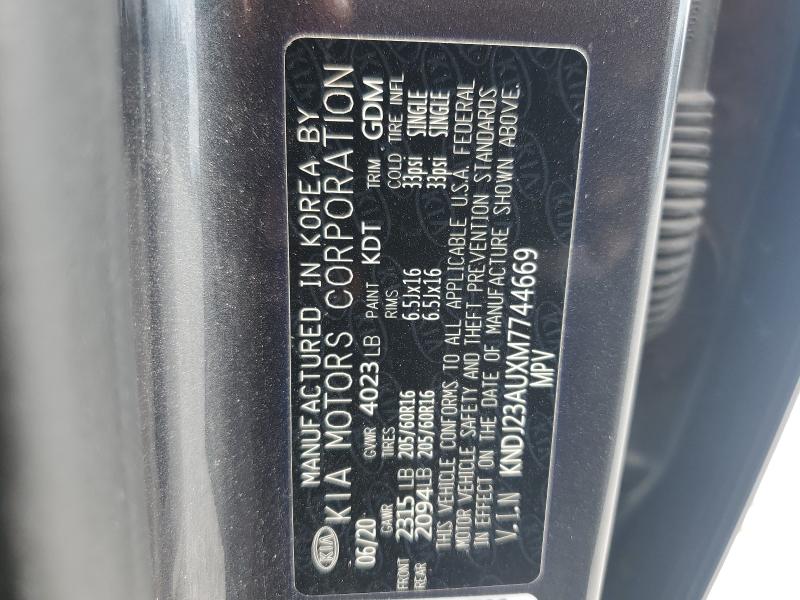 2021 KIA SOUL LX #3303080773