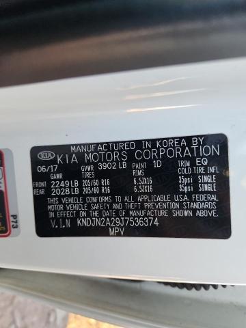 2018 KIA SOUL - KNDJN2A29J7536374