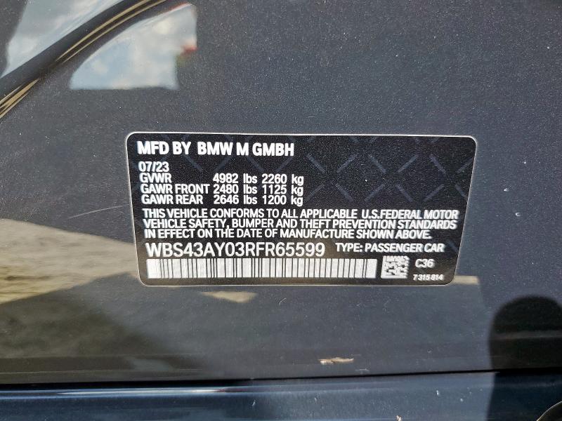 2024 BMW M3 COMPETI #3297196435