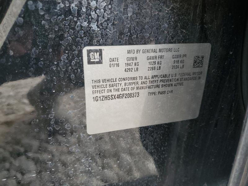 2016 CHEVROLET MALIBU PRE - 1G1ZH5SX4GF208373