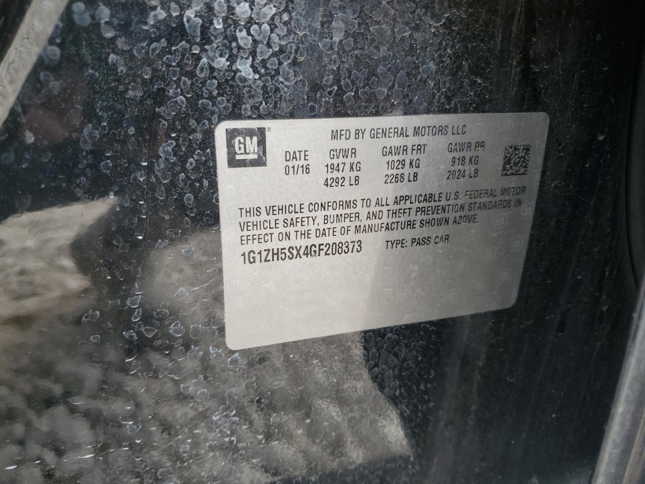 CHEVROLET MALIBU PREMIER