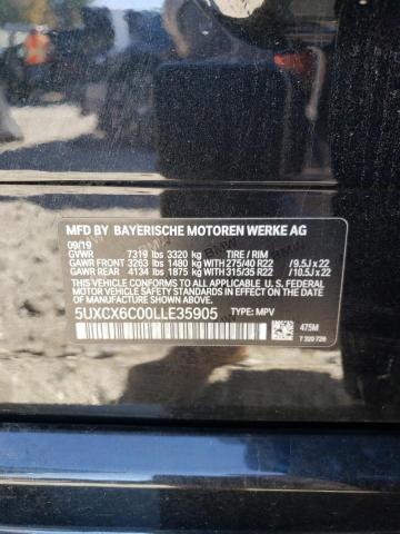 2020 BMW X7 M50I #3297956791