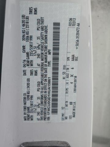 2017 FORD ESCAPE SE #3296907849