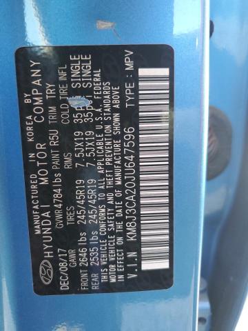 2018 HYUNDAI TUCSON VAL KM8J3CA20JU647596