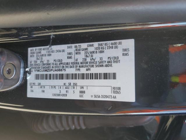 2023 FORD ESCAPE ST 1FMCU0MZ0PUA98875