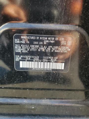 2012 NISSAN LEAF SV - JN1AZ0CP0CT015638