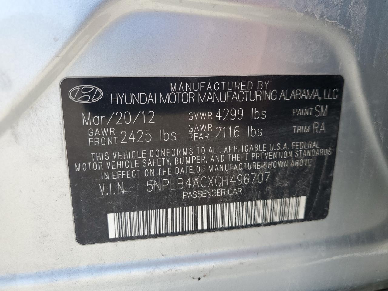 HYUNDAI SONATA GLS