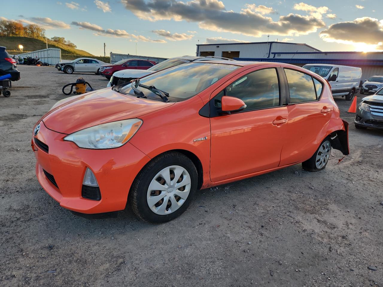 Lot #3290312268 2013 TOYOTA PRIUS C